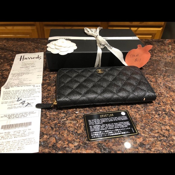 CHANEL Handbags - Brand new Chanel Classic Large Zipped Wallet